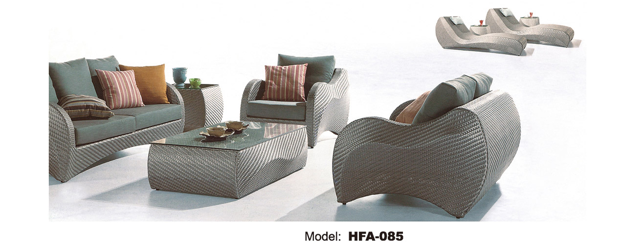 TG-HFA085 Foshan Modern Rattan/Wicker Garden Custom Furniture Set Other Outdoor Patio Furniture