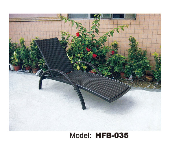 TG-HFB035 Outdoor Patio Garden Home Resort Furniture Beach Chair Sun Lounger Sofa Chair