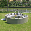 Leisure Modern Hotel Aluminum Garden Sofa Patio Home Outdoor Furniture