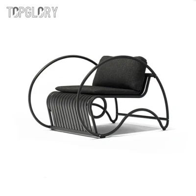 Simple Novel Design Hot Sale Outdoor Garden Furniture Courtyard Leisure Rattan Chair TG-KS6197