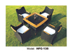 TG-HFC135 Chinese Furniture Modern Design Outdoor Rattan Chair And Table