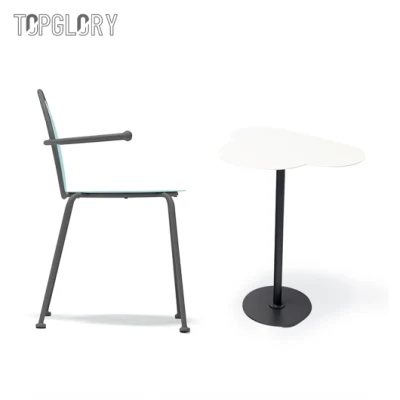Modern Home Portable Outdoor Garden Waterproof Furniture Aluminum Dining Chair Wholesale TG-KS6130