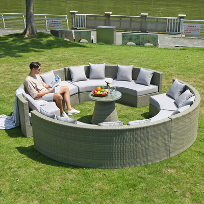 Leisure Modern Hotel Aluminum Garden Sofa Patio Home Outdoor Furniture