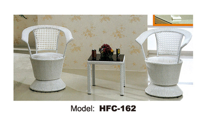 TG-HFC162 Wicker Patio Rattan Outdoor Garden Furniture Dining Chair Set