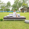 Modern Patio Garden Hotel Home Resort Rattan Wicker Leisure Outdoor Sofa