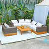 Modern Teakwood Garden Custom Furniture Set Other Outdoor Patio Sofa Furniture