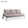 Modern Lasted Design Outdoor Furniture Metal Leg Rattan Woven Outdoor Garden Leisure Single Two Seater Sofa TG-KSA1871