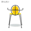 Modern Home Portable Outdoor Garden Waterproof Furniture Aluminum Dining Chair Wholesale TG-KS6130