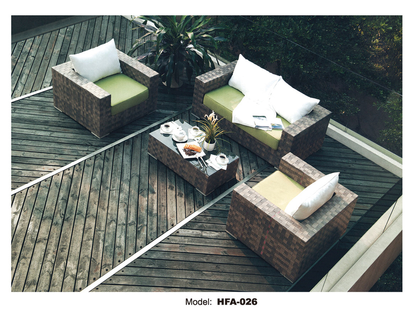 TG-HFA026 Outdoor Furniture Garden Dining Sofa Sets