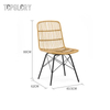 Modern Courtyard Metal Frame Cheap Price Outdoor Garden Furniture Chair TG-NI14
