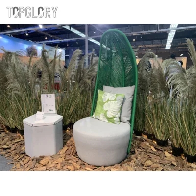 New Design Shape Outdoor Leisure Furniture TPU Aluminum Frame Banana Leaf Shape Chair TG-KS6190