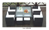 TG-HFC012 Outdoor Courtyard Garden Leisure Hotel Coffee Dining Furniture with PE Rattan