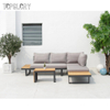 Modern Design Teakwood Garden Outdoor Custom Furniture Set Patio Fabric Sofa TG-KSU3513