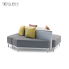 New Modern Design Arbitrary Combination Outdoor Aluminum Frame Fabric Cushion Sofa Set TG-KS6216